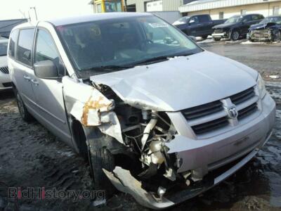 2010 Dodge CARAVAN Grand Cara, silver — VIN 2D4RN4DE2AR215704, Copart
