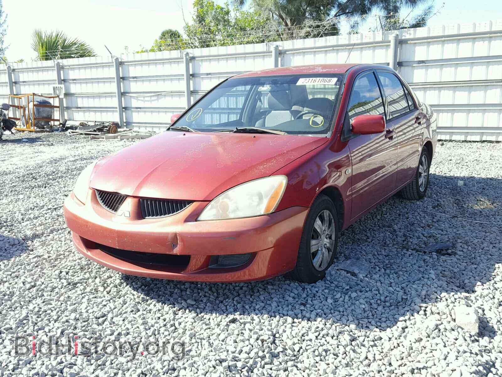 2005 MITSUBISHI LANCER - VIN: JA3AJ26E45U047742 - Фото 2