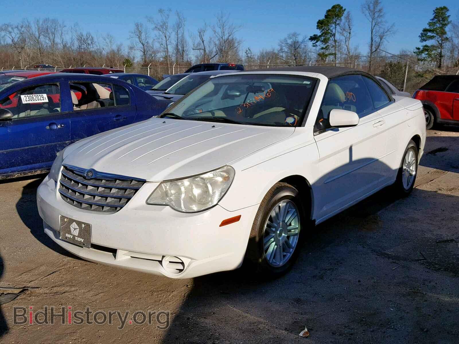 2008 CHRYSLER SEBRING - VIN: 1C3LC55R28N619663 - Фото 2