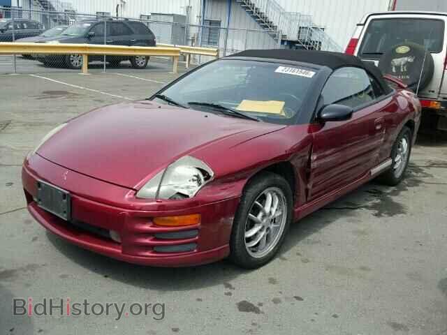 2001 MITSUBISHI ECLIPSE - VIN: 4A3AE85H01E181296 - Photo 2