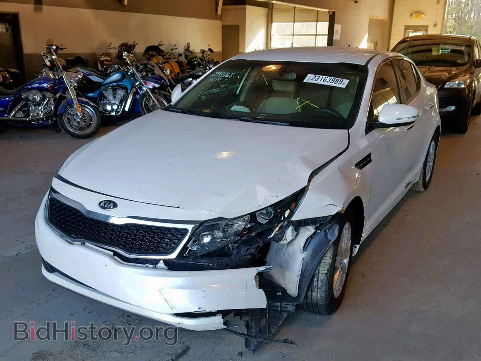 2013 KIA OPTIMA - VIN: KNAGM4A7XD5393095 - Фото 2