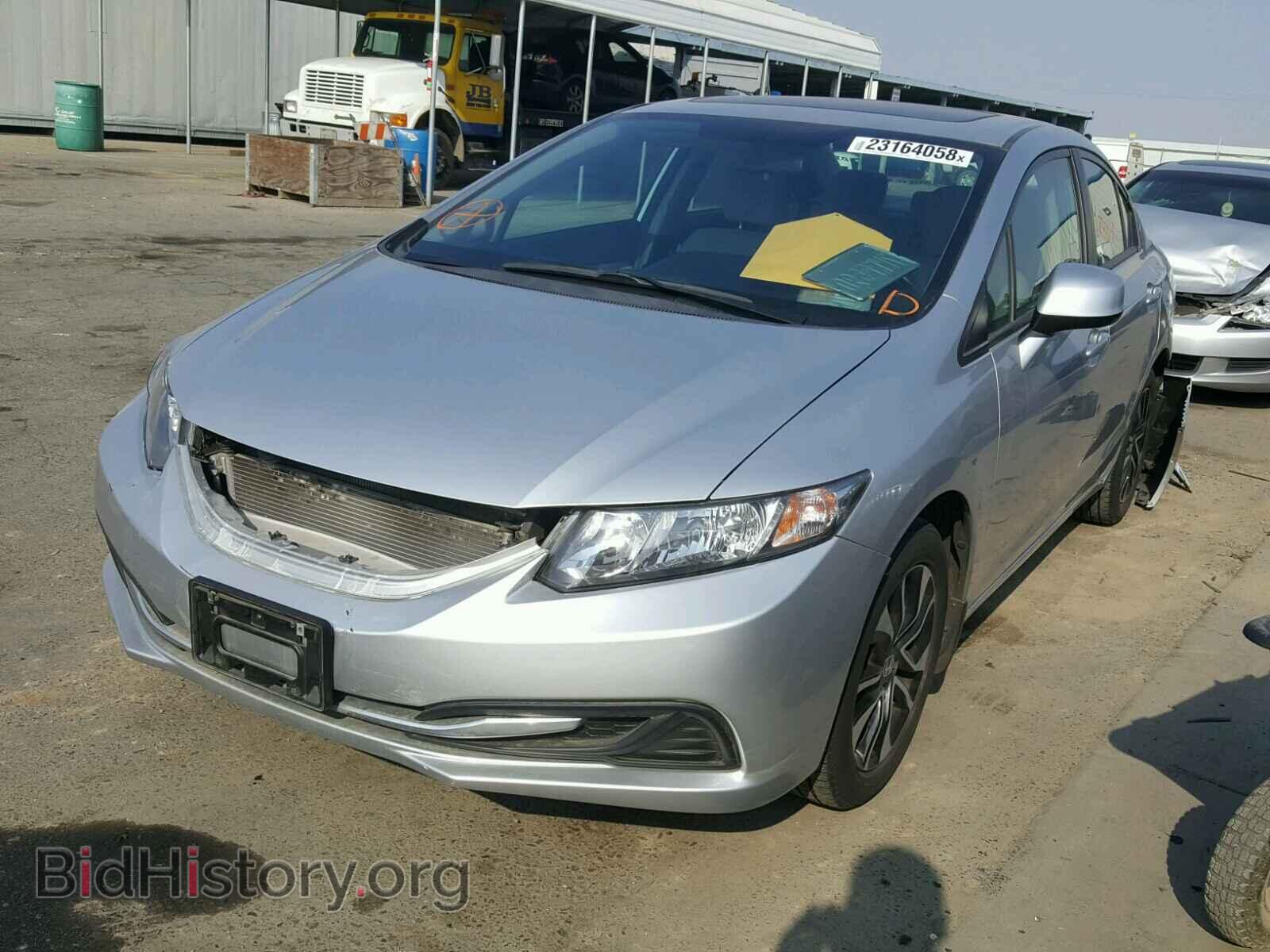 2013 HONDA CIVIC - VIN: 19XFB2F86DE247744 - Фото 2