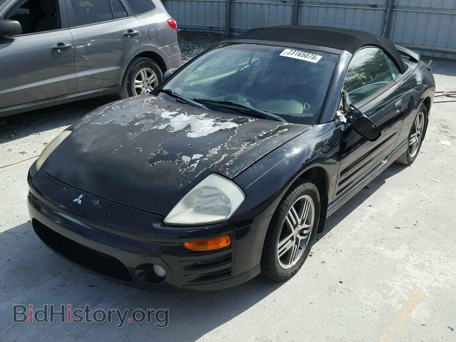 2003 MITSUBISHI ECLIPSE - VIN: 4A3AE75H03E019584 - Photo 2