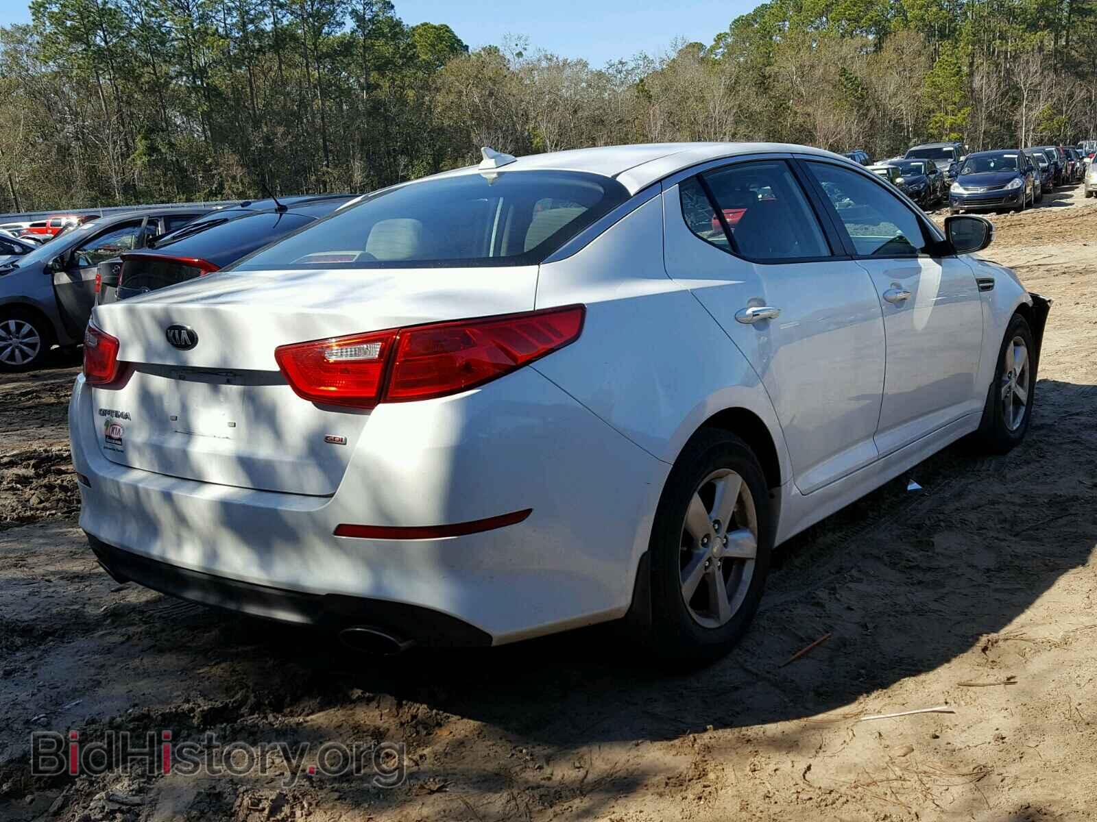 2014 KIA OPTIMA - VIN: 5XXGM4A77EG320444 - Фото 4
