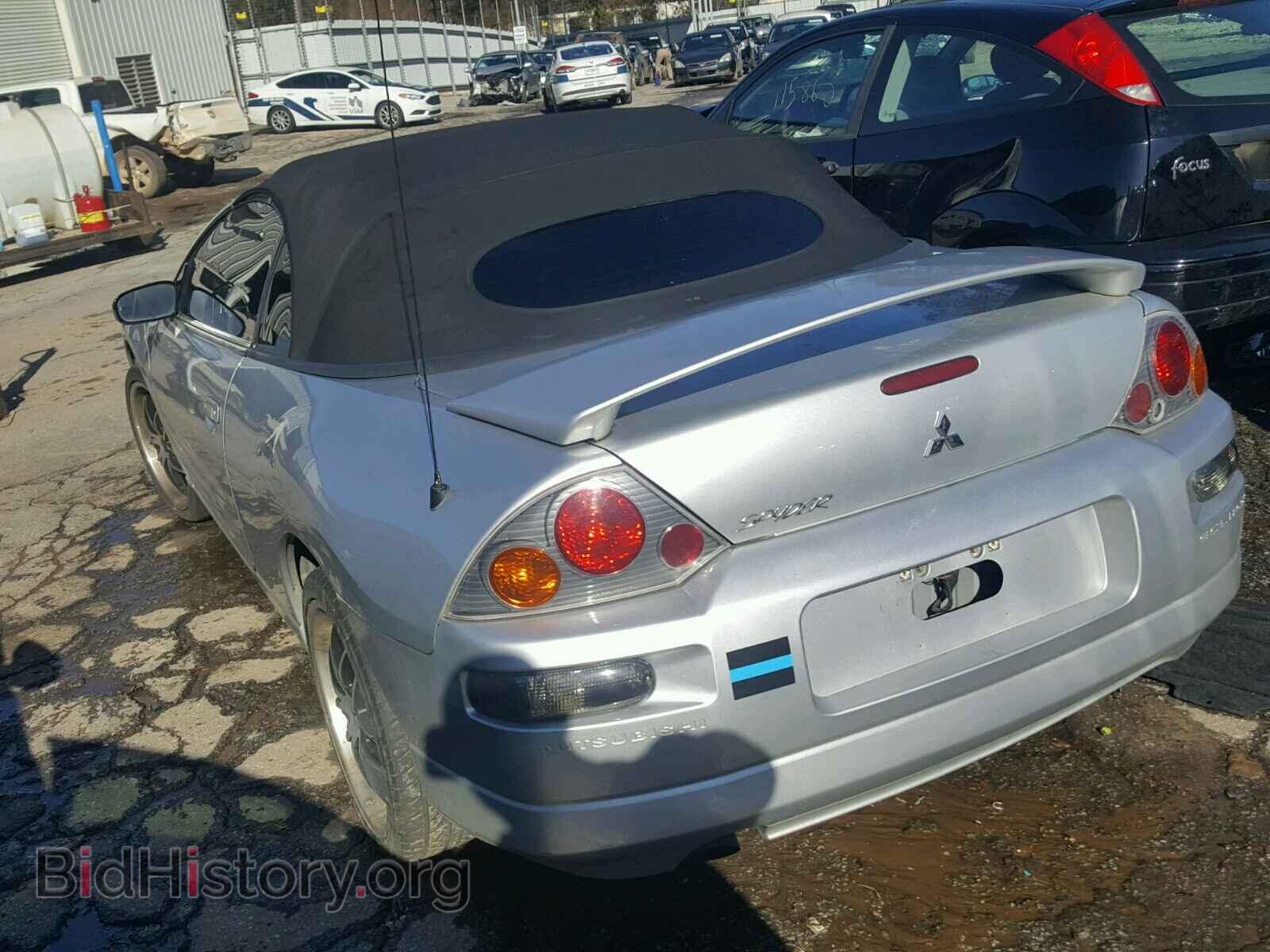 2003 MITSUBISHI ECLIPSE - VIN: 4A3AE45G03E077815 - Фото 3