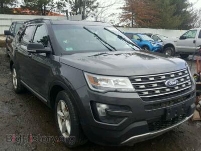 2016 Ford EXPLORER Explorer X, gray — VIN 1FM5K8D89GGA49564, Copart