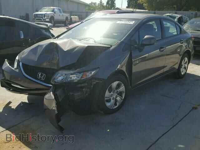 2013 HONDA CIVIC - VIN: 19XFB2F57DE014820 - Фото 2
