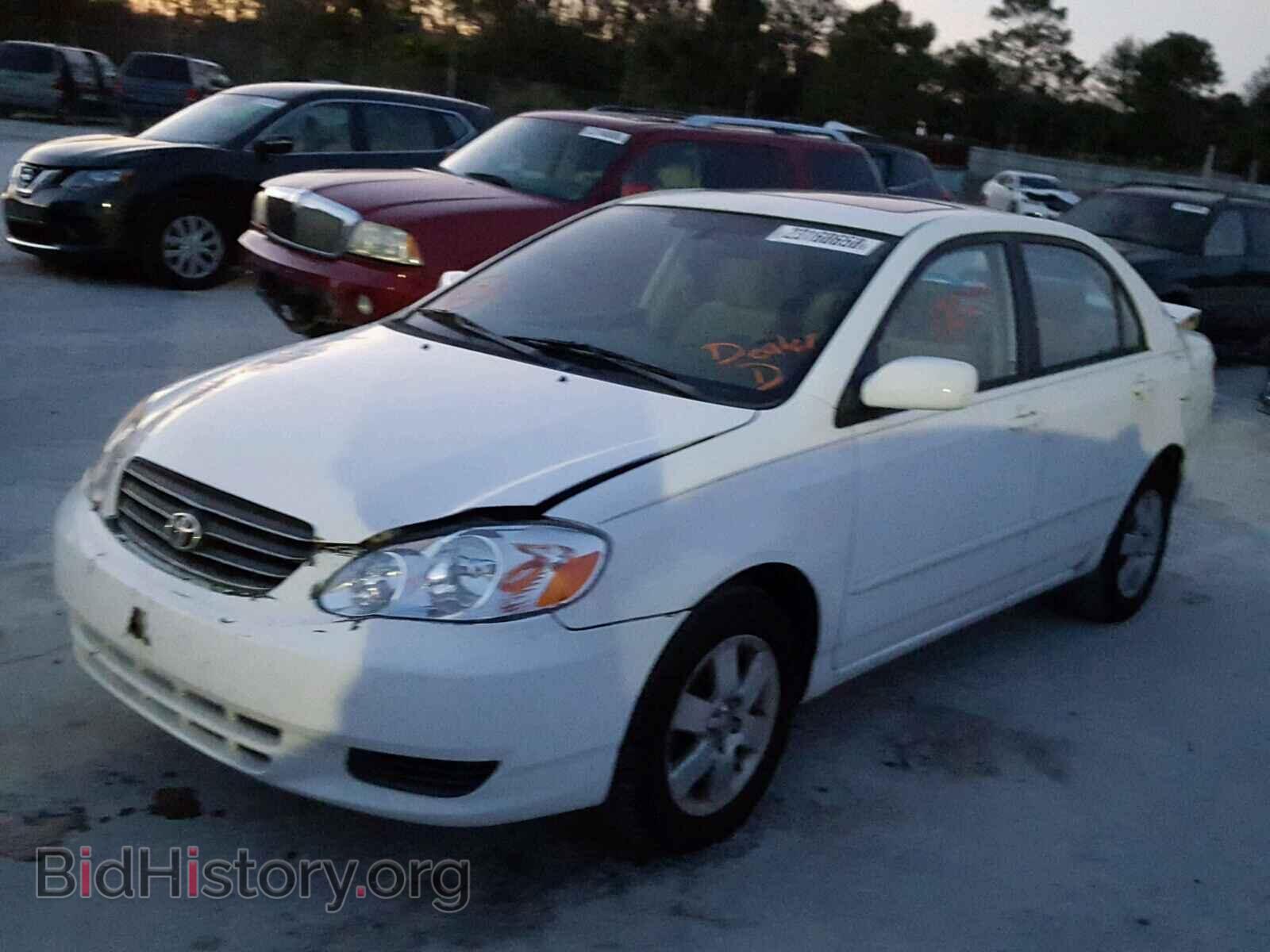 2003 TOYOTA COROLLA - VIN: 2T1BR32E63C159253 - Фото 2