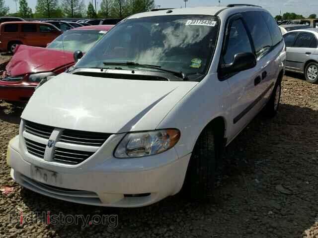 2007 DODGE CARAVAN - VIN: 1D4GP24R67B110258 - Фото 2