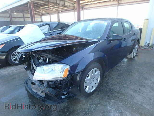 2014 DODGE AVENGER - VIN: 1C3CDZAB4EN126334 - Фото 2