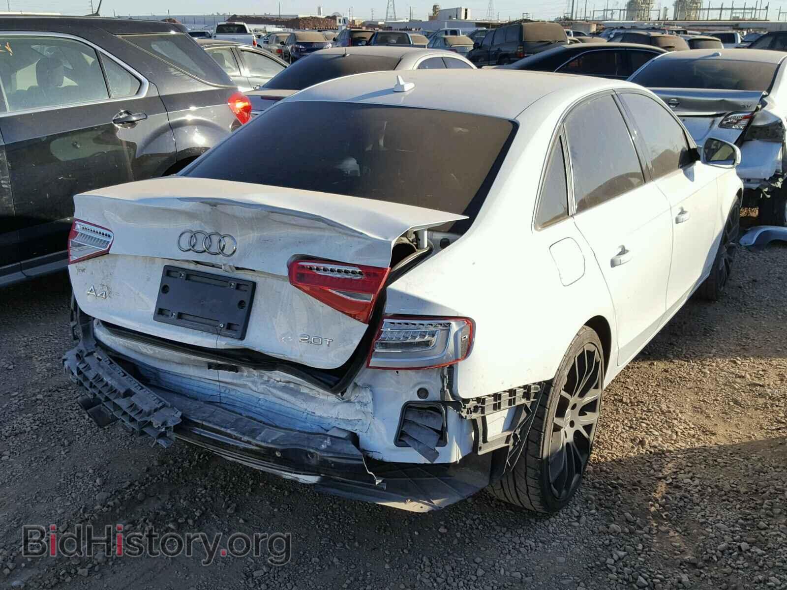 2013 AUDI A4 - VIN: WAUAFAFL2DN049975 - Фото 4