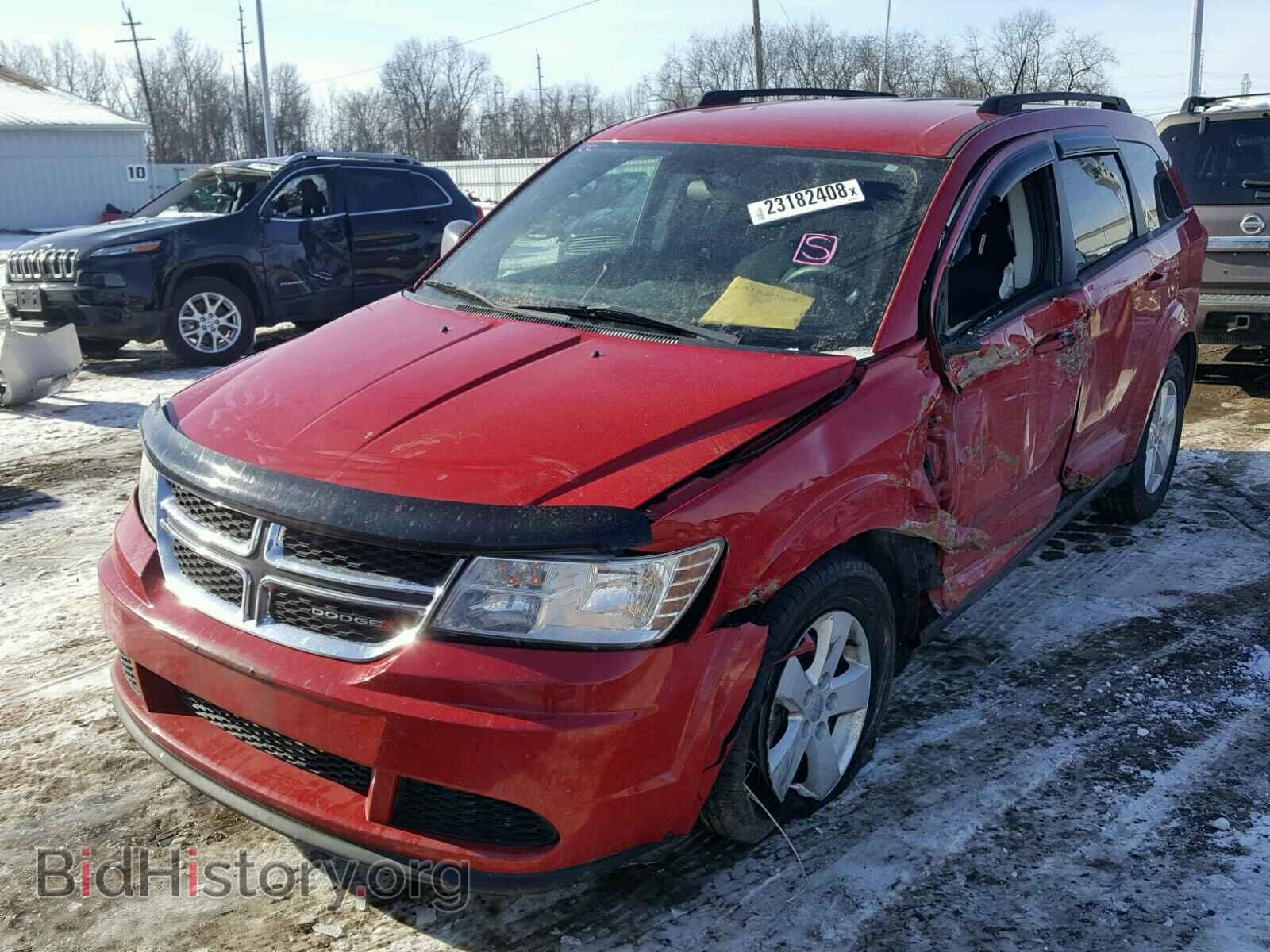 2013 DODGE JOURNEY - VIN: 3C4PDCAB0DT707340 - Фото 2