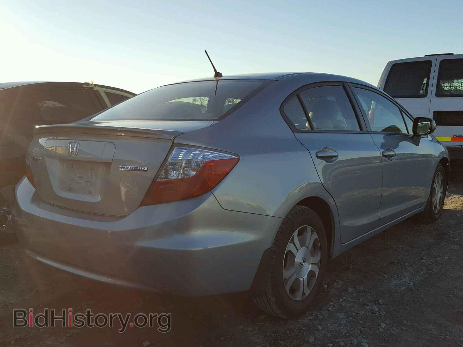 2012 HONDA CIVIC - VIN: JHMFB4F27CS001285 - Фото 4