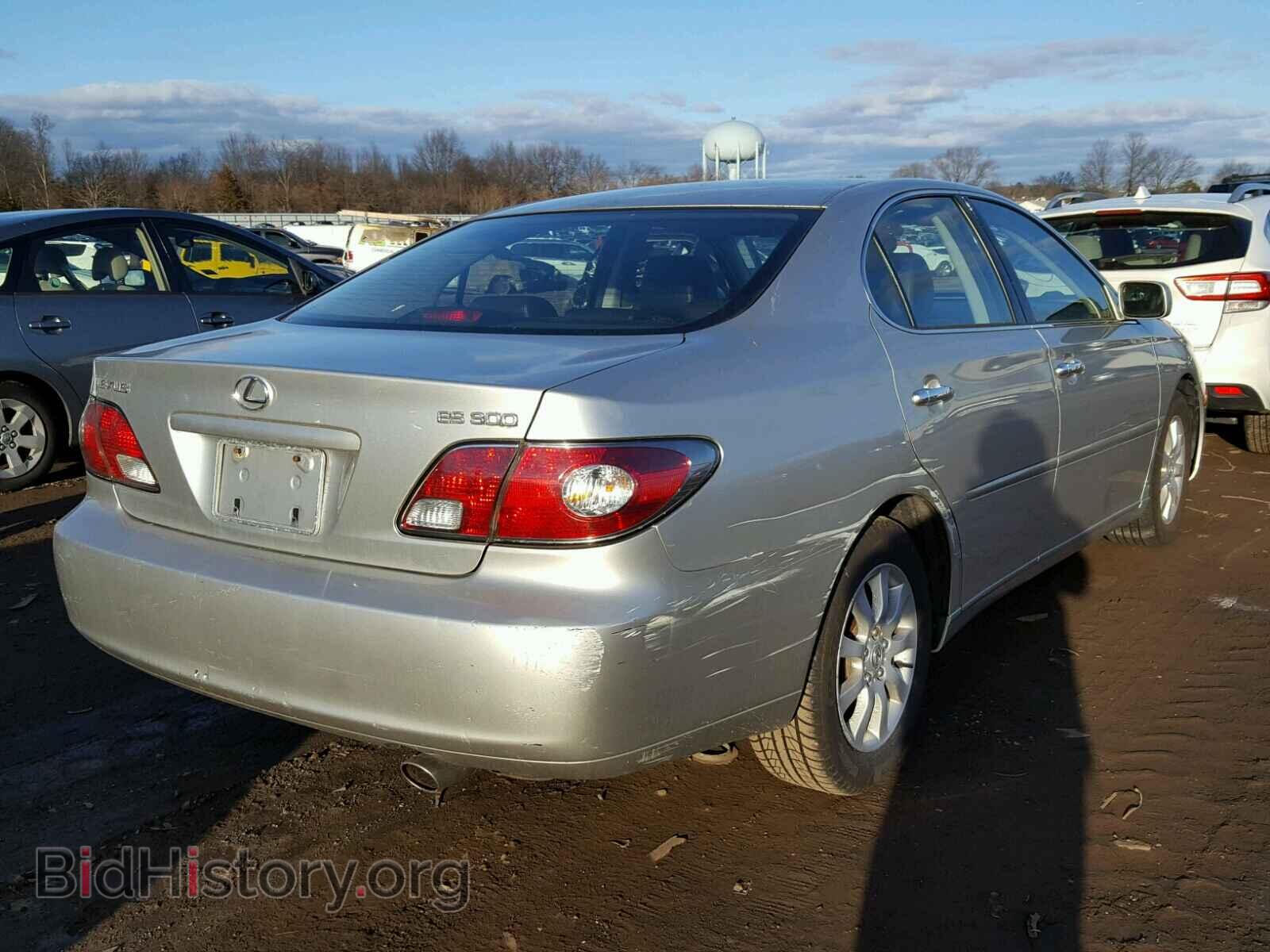 2003 LEXUS ES300 - VIN: JTHBF30G930150911 - Фото 4