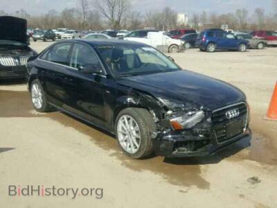 2016 Audi A4 A4 Quattro, black — VIN WAUBFAFL9GN005111, Copart