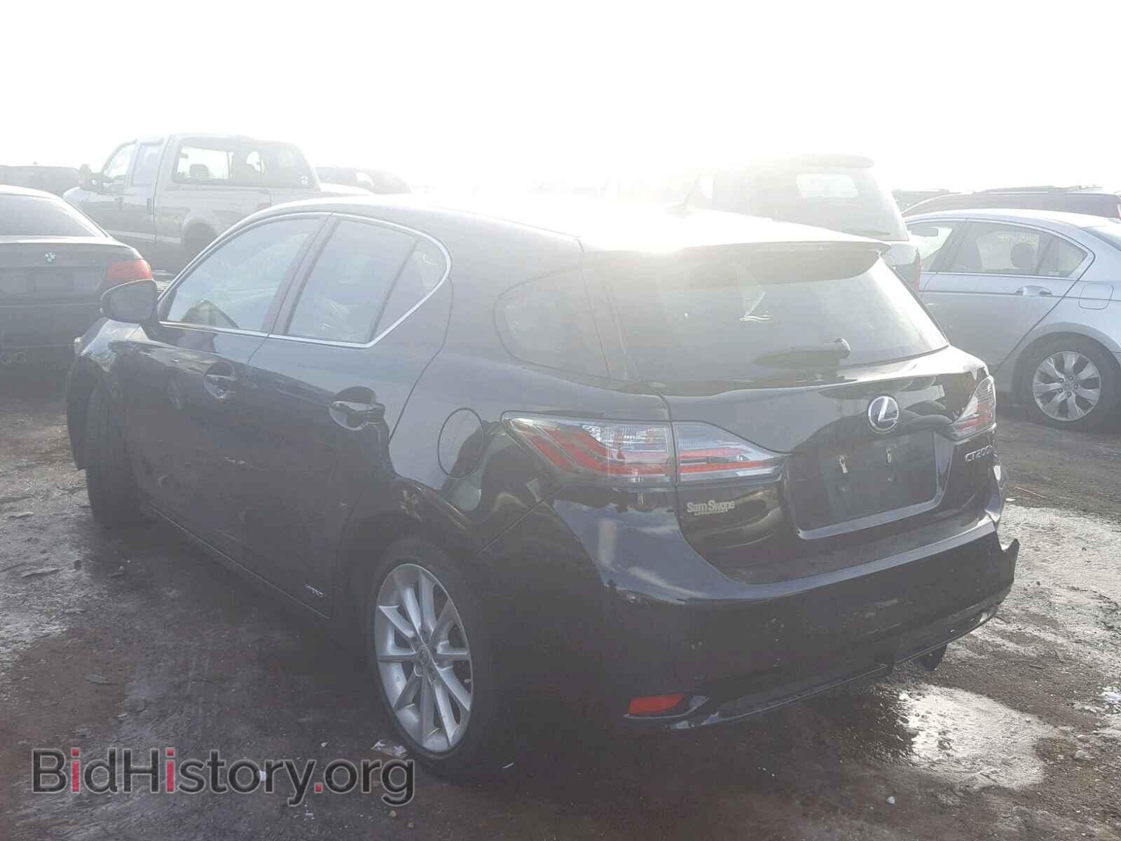 2013 LEXUS CT 200 - VIN: JTHKD5BHXD2147206 - Фото 3