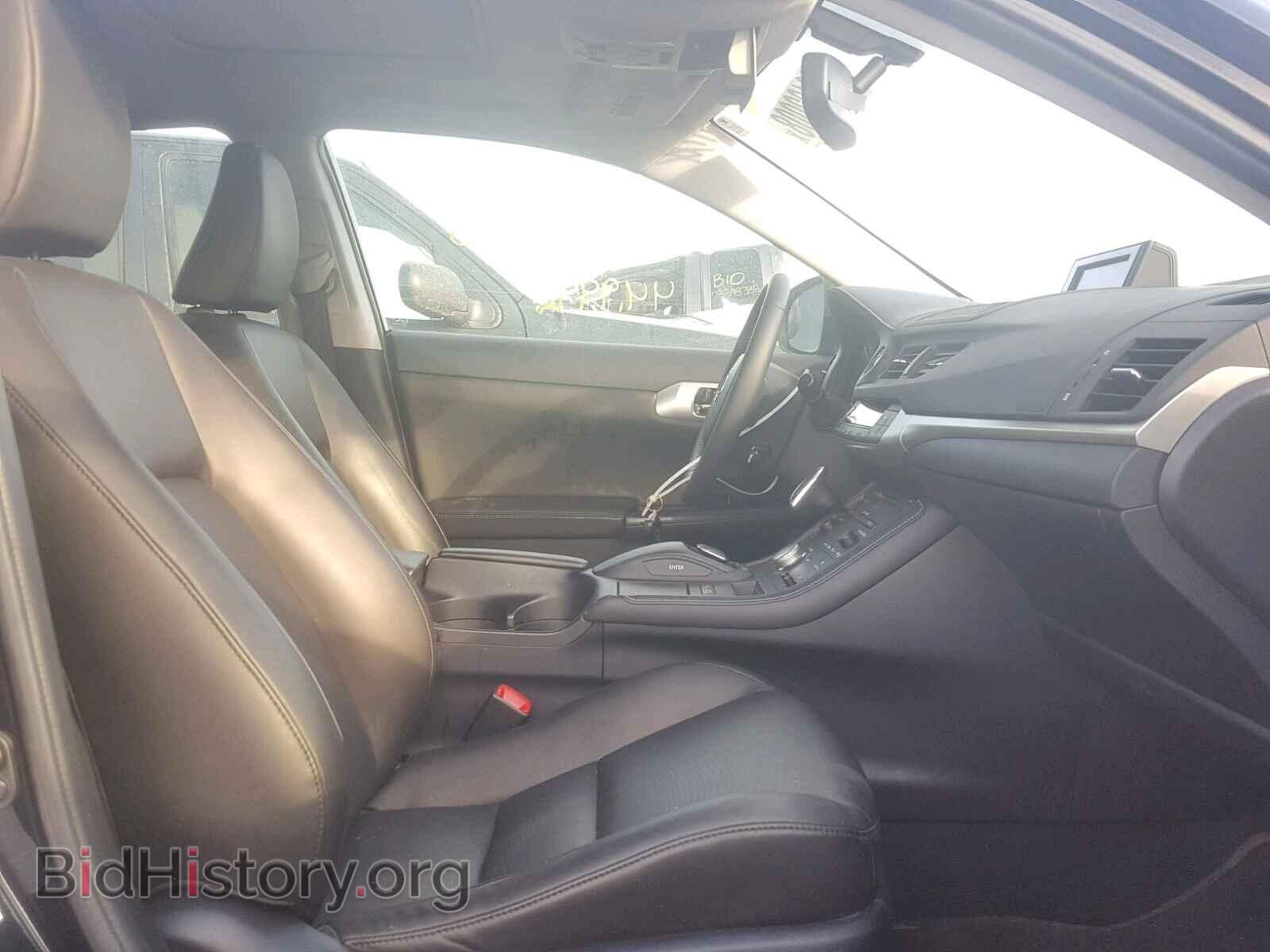 2013 LEXUS CT 200 - VIN: JTHKD5BHXD2147206 - Фото 5