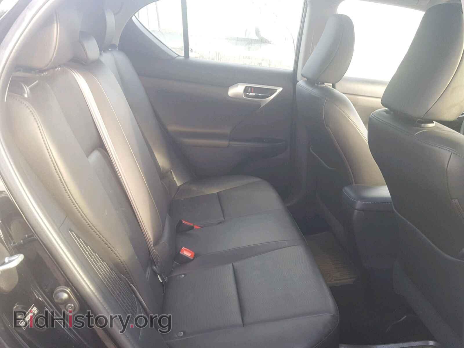 2013 LEXUS CT 200 - VIN: JTHKD5BHXD2147206 - Фото 6