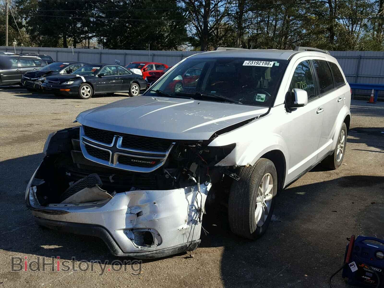 2014 DODGE JOURNEY - VIN: 3C4PDCBB8ET102188 - Фото 2