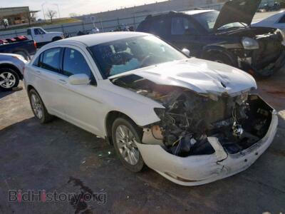 2012 Chrysler 200 200 LX, white — VIN 1C3CCBAB2CN292391, Copart