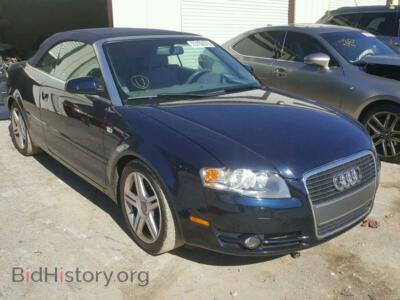 2007 Audi A4 A4 2.0T CA, blue — VIN WAUAF48H27K037387, Copart
