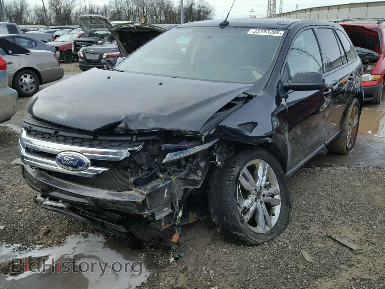 2012 FORD EDGE - VIN: 2FMDK4JC0CBA00252 - Фото 2