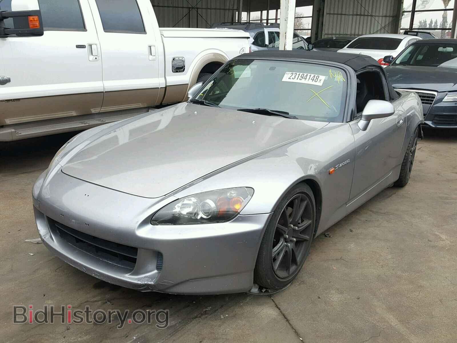 2004 HONDA S2000 - VIN: JHMAP21434T001868 - Фото 2