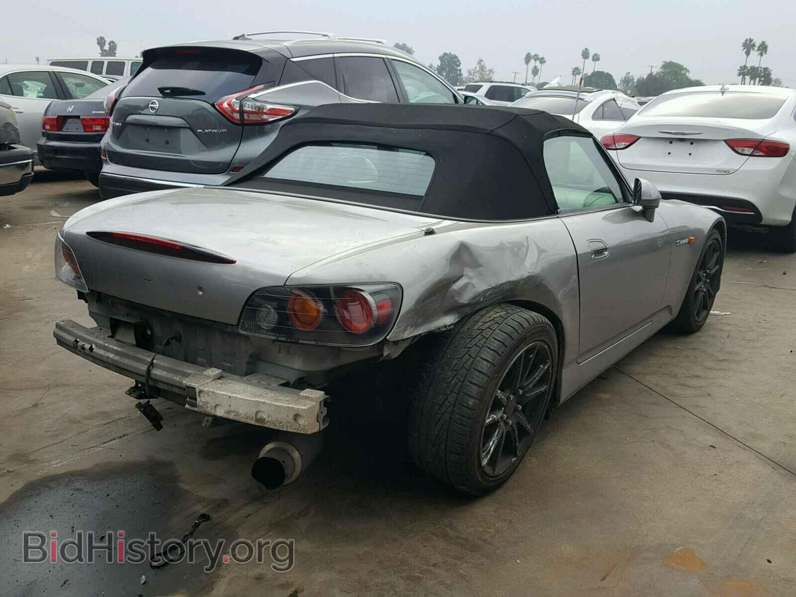 2004 HONDA S2000 - VIN: JHMAP21434T001868 - Фото 4