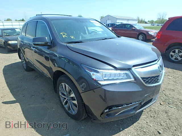 Photo 5FRYD4H68EB040387 - ACURA MDX 2014