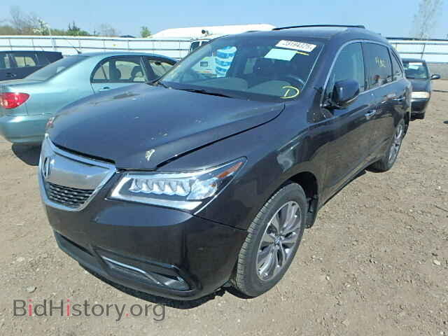 2014 ACURA MDX - VIN: 5FRYD4H68EB040387 - Фото 2