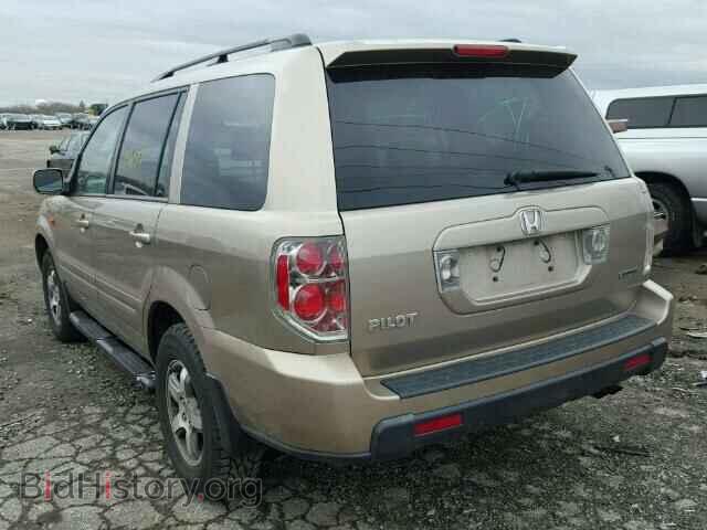2006 HONDA PILOT - VIN: 2HKYF18646H504417 - Фото 3