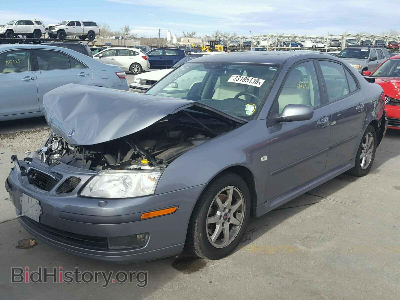 2007 SAAB 9 3 - VIN: YS3FD49Y671015209 - Фото 2