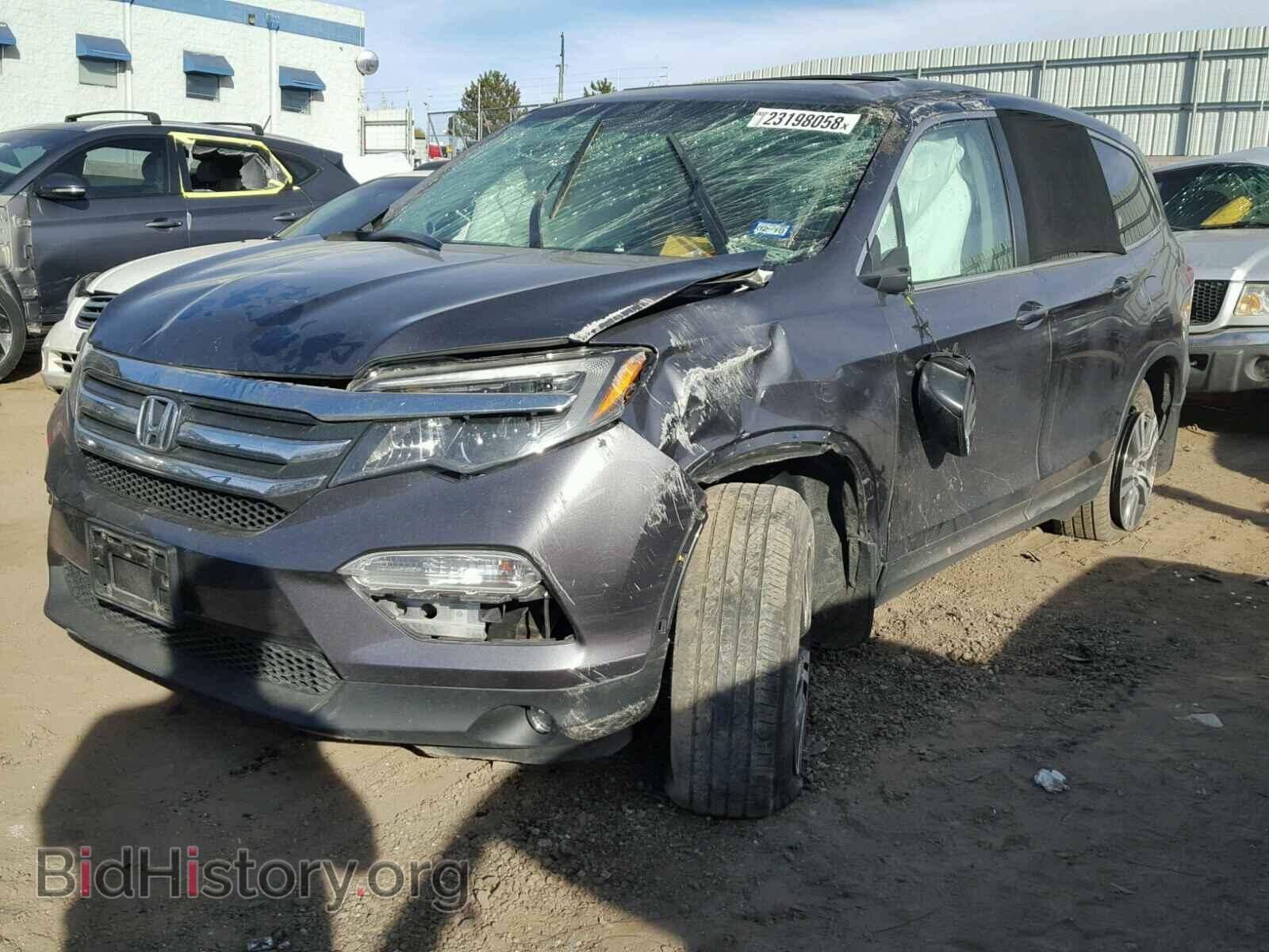 2016 HONDA PILOT - VIN: 5FNYF6H53GB063626 - Фото 2