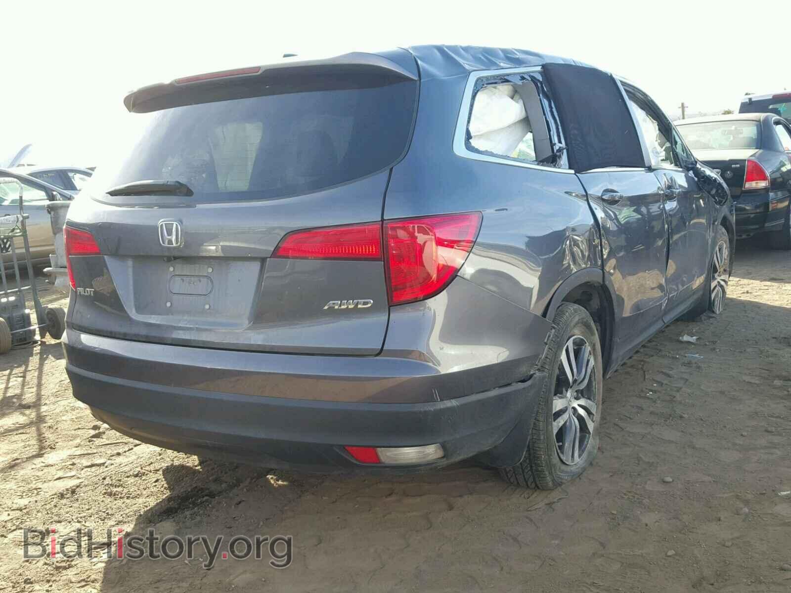 2016 HONDA PILOT - VIN: 5FNYF6H53GB063626 - Фото 4