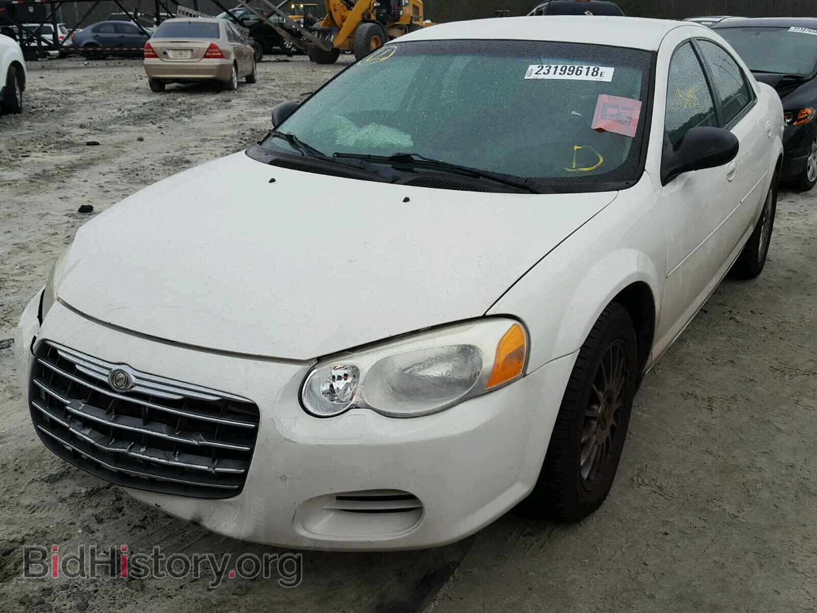 2004 CHRYSLER SEBRING - VIN: 1C3EL46XX4N362844 - Фото 2