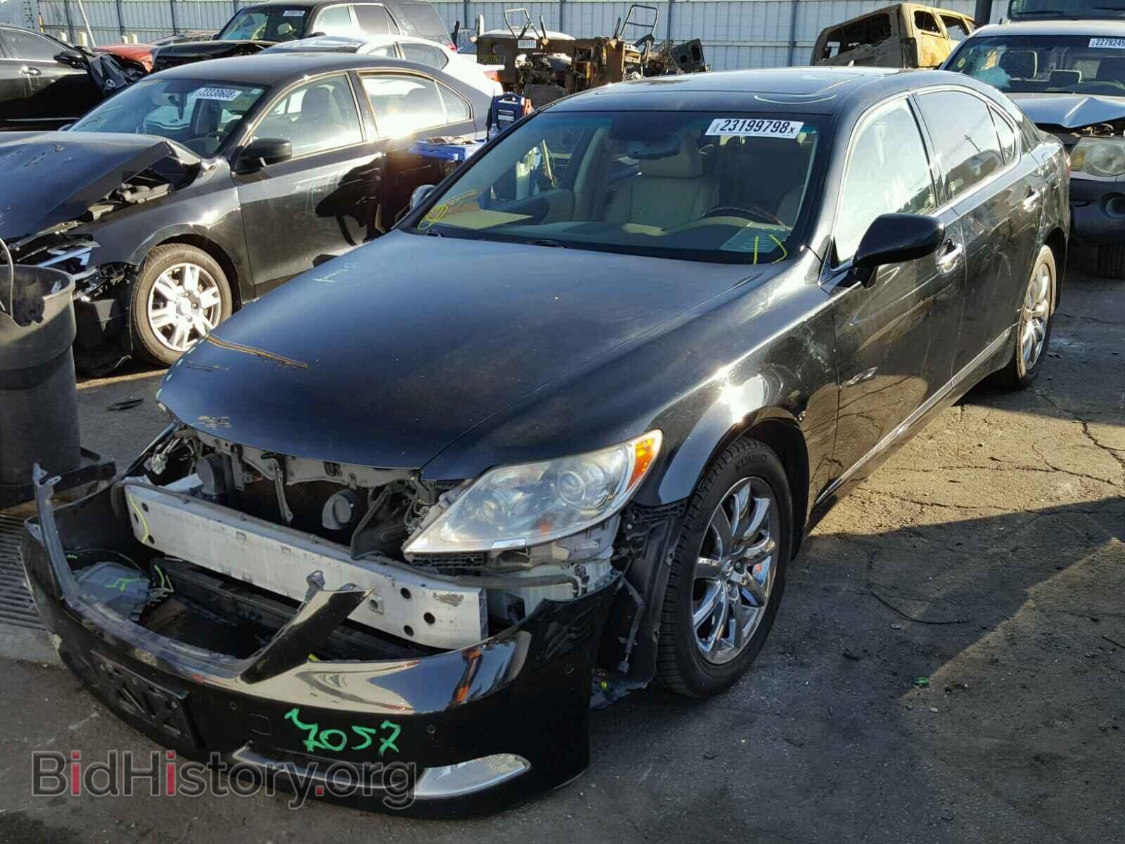 2008 LEXUS LS460 - VIN: JTHGL46F785033390 - Фото 2