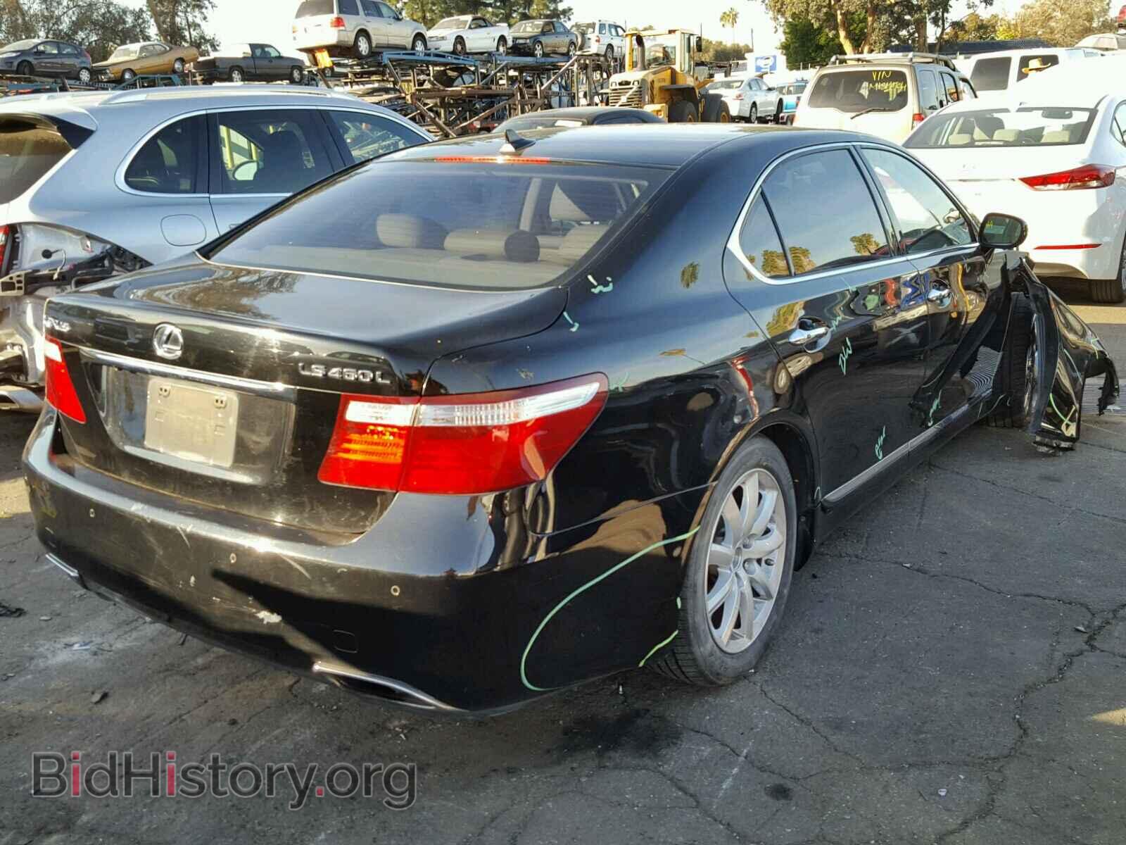 2008 LEXUS LS460 - VIN: JTHGL46F785033390 - Фото 4