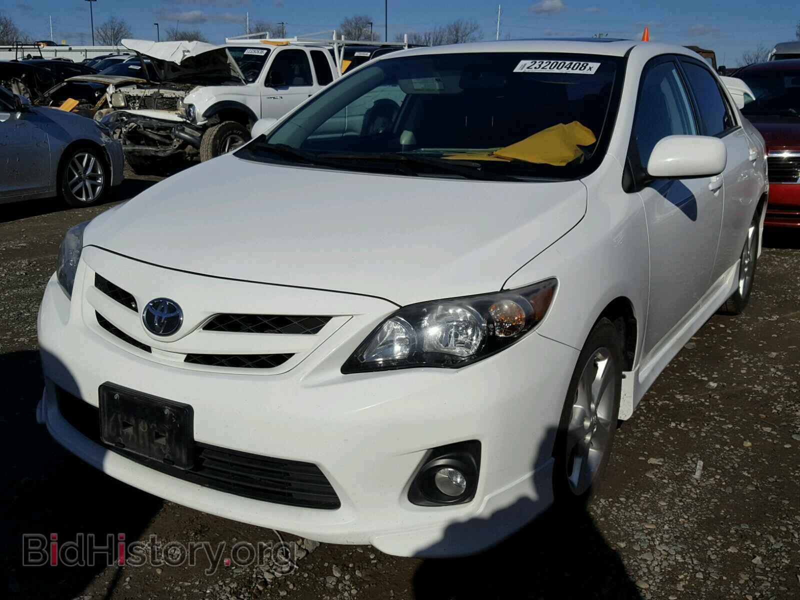 2011 TOYOTA COROLLA BA - VIN: 2T1BU4EEXBC729141 - Фото 2