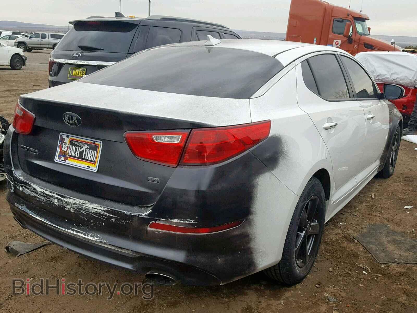 2015 KIA OPTIMA - VIN: KNAGM4A70F5650042 - Фото 4