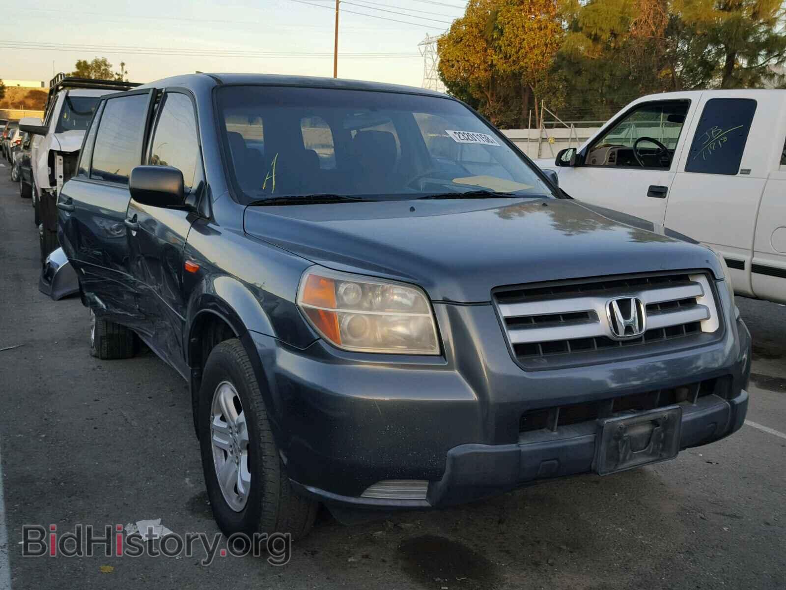 Фотография 5FNYF28126B044070 - HONDA PILOT 2006