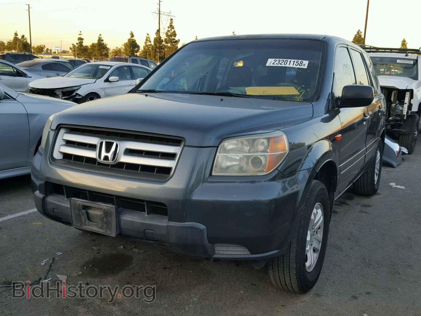 2006 HONDA PILOT - VIN: 5FNYF28126B044070 - Фото 2