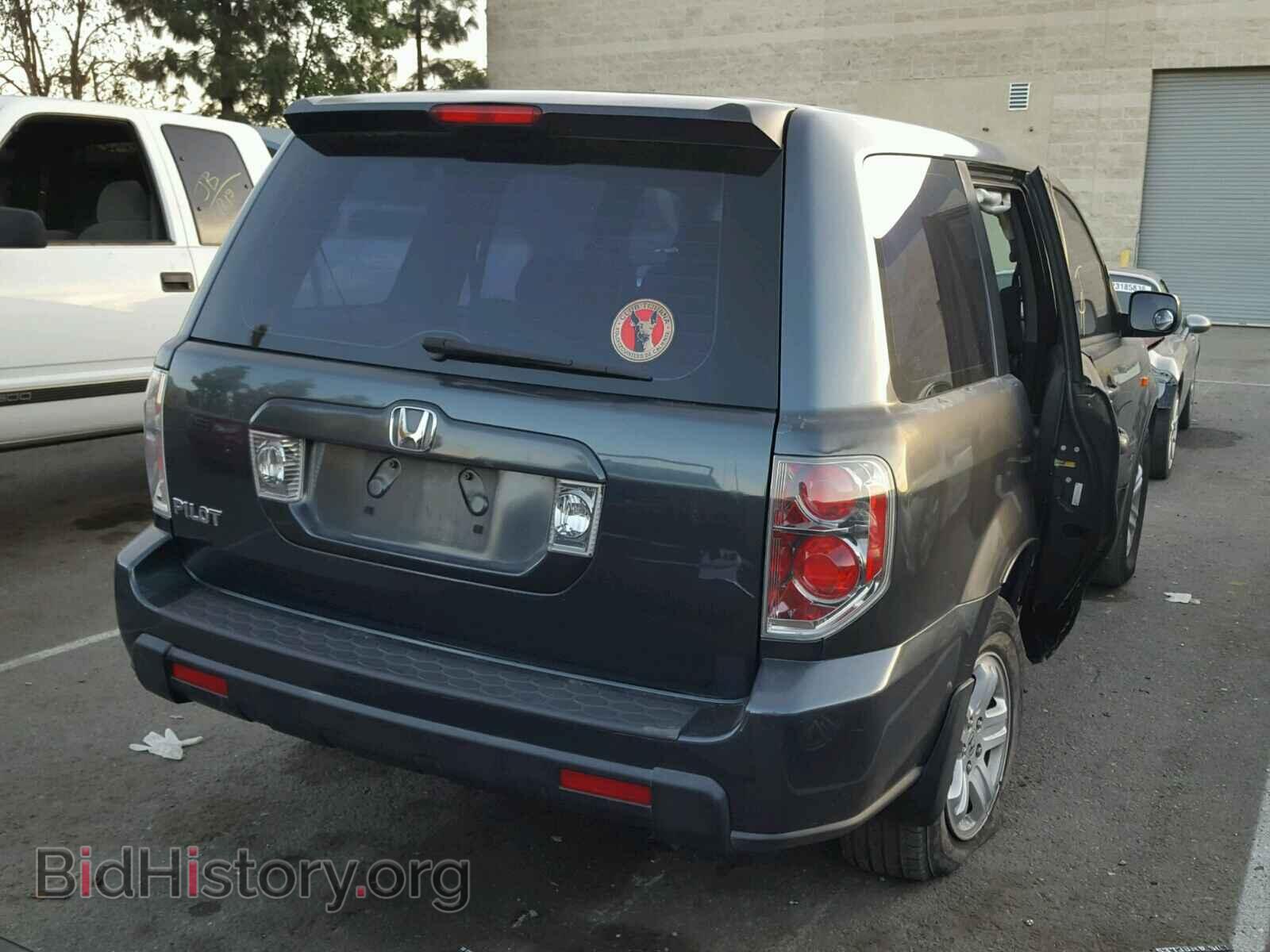 2006 HONDA PILOT - VIN: 5FNYF28126B044070 - Фото 4