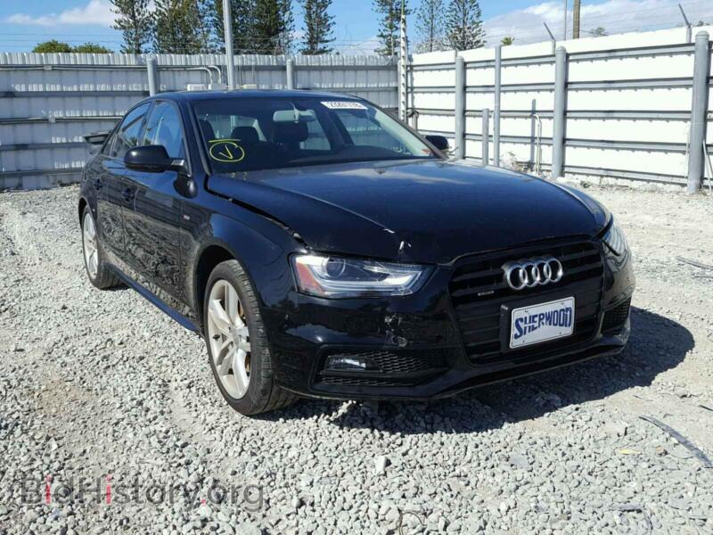 2016 Audi A4 A4 Premium (VIN WAUBFAFL9GA013233) — фото 1 из 10, Copart, повреждение: передняя часть