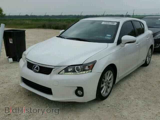 2011 LEXUS CT 200 - VIN: JTHKD5BH3B2029138 - Фото 2