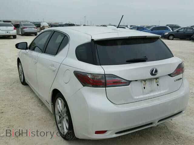2011 LEXUS CT 200 - VIN: JTHKD5BH3B2029138 - Фото 3