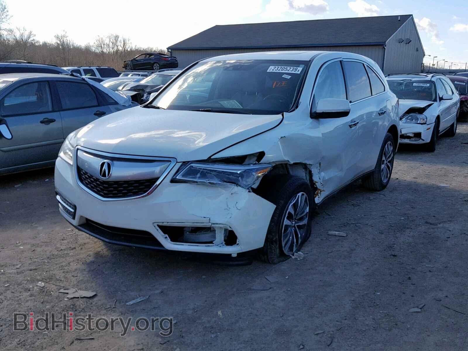 2015 ACURA MDX - VIN: 5FRYD4H44FB016880 - Фото 2