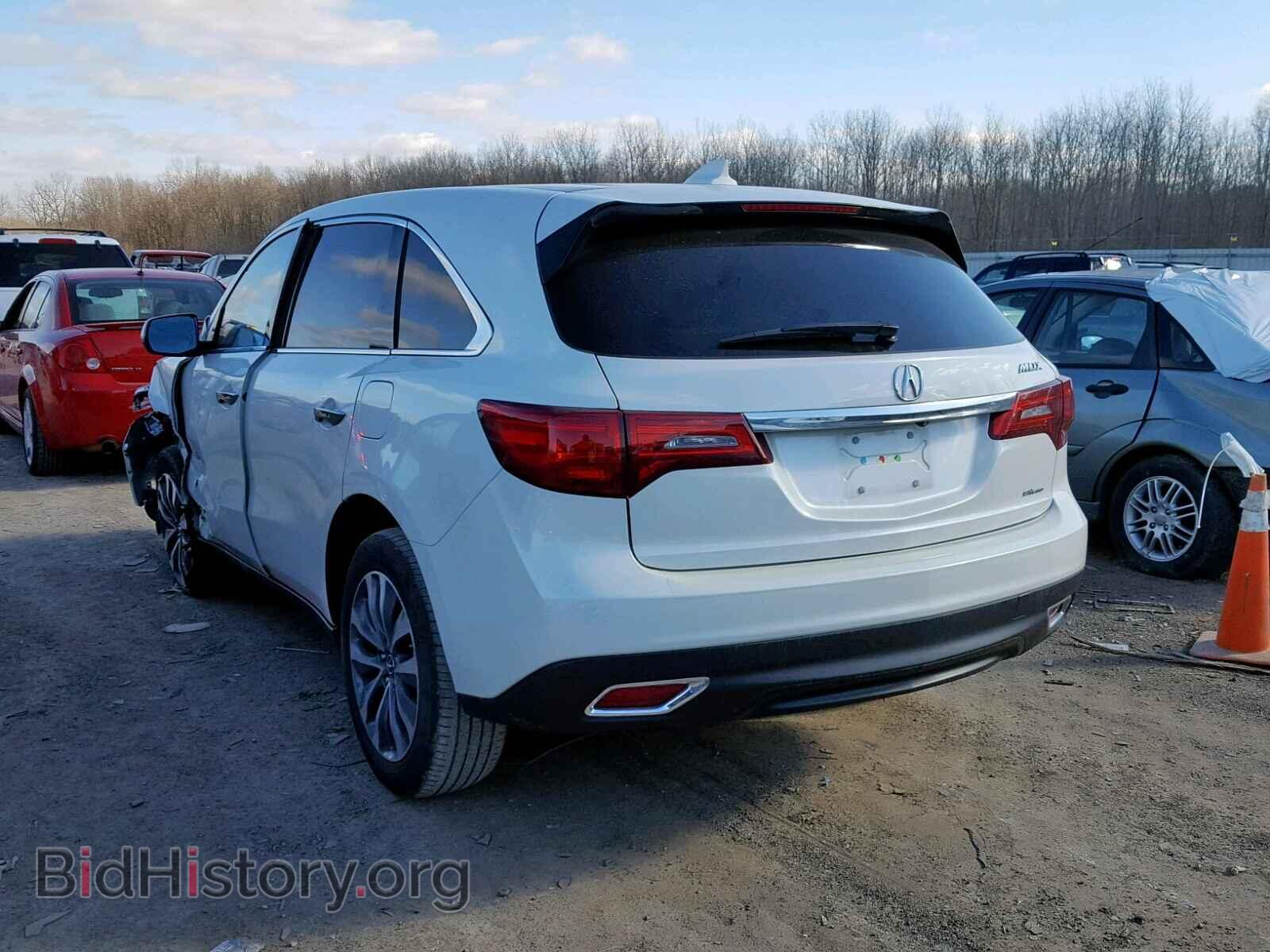 2015 ACURA MDX - VIN: 5FRYD4H44FB016880 - Фото 3