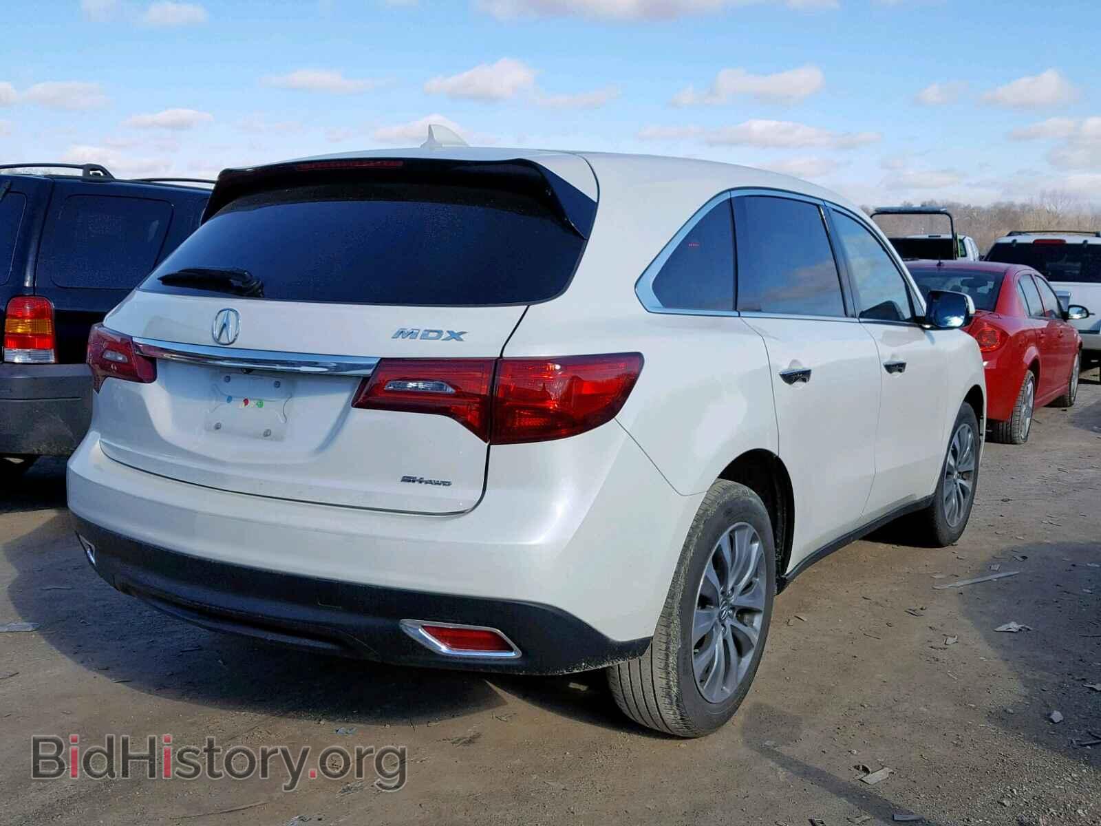 2015 ACURA MDX - VIN: 5FRYD4H44FB016880 - Фото 4