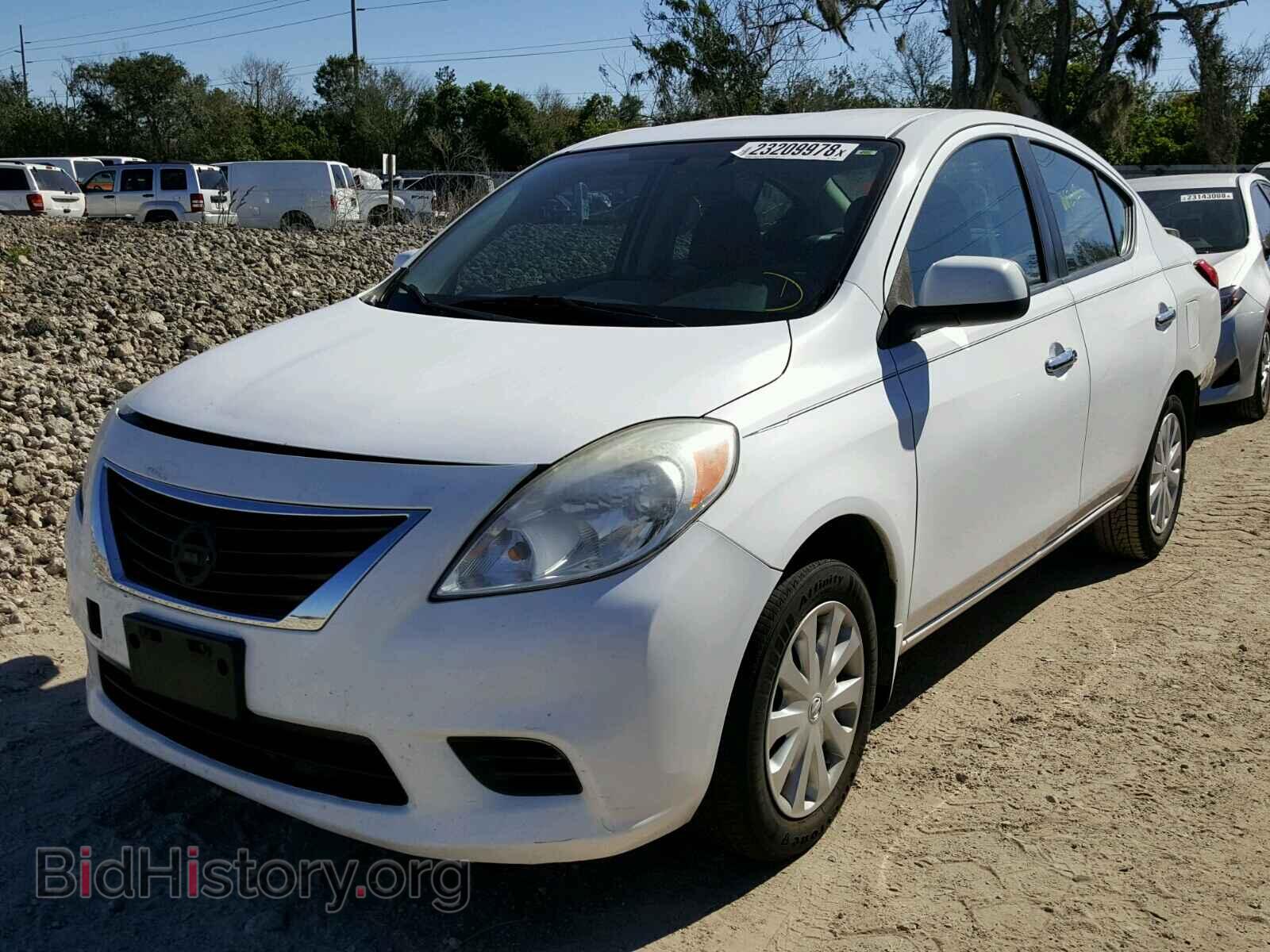 2012 NISSAN VERSA - VIN: 3N1CN7AP1CL858509 - Photo 2