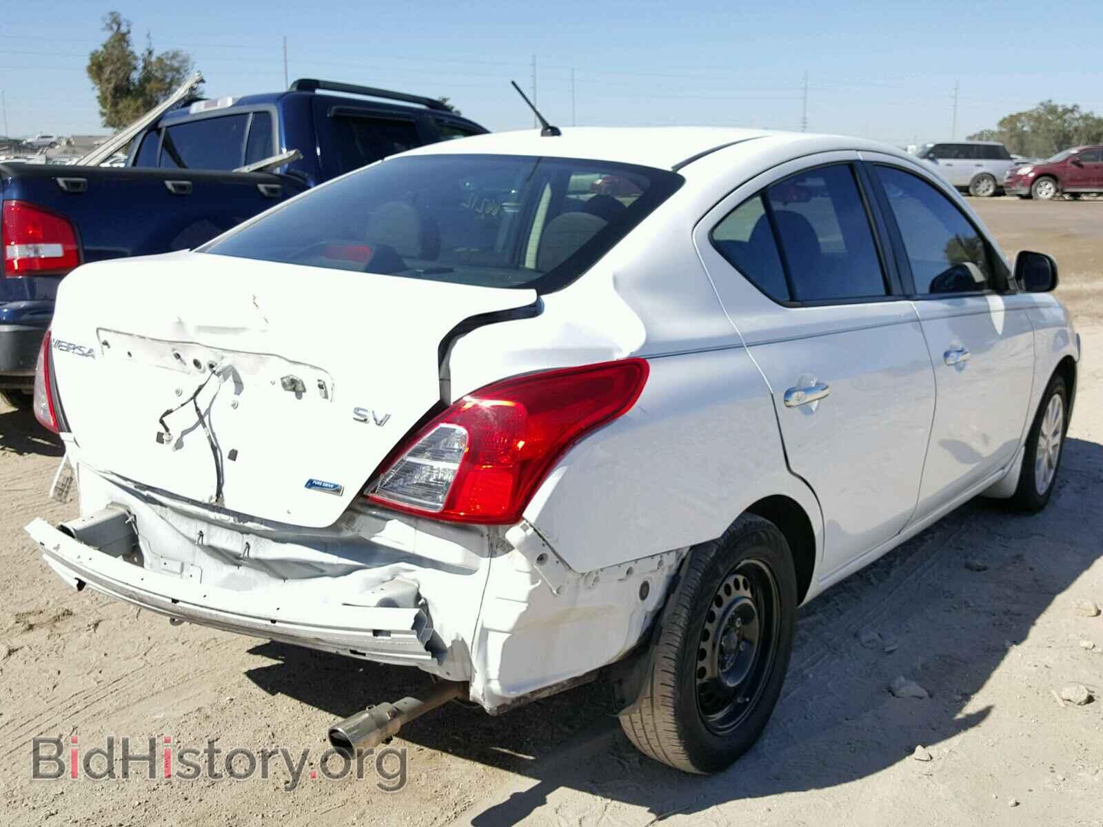 2012 NISSAN VERSA - VIN: 3N1CN7AP1CL858509 - Photo 4